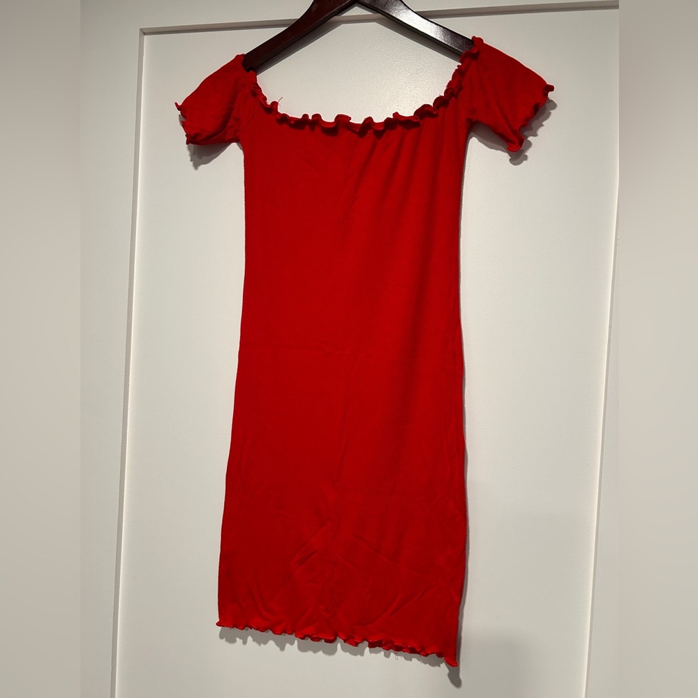 Off Shoulder Bodycon Dress - Picture 3 of 3
